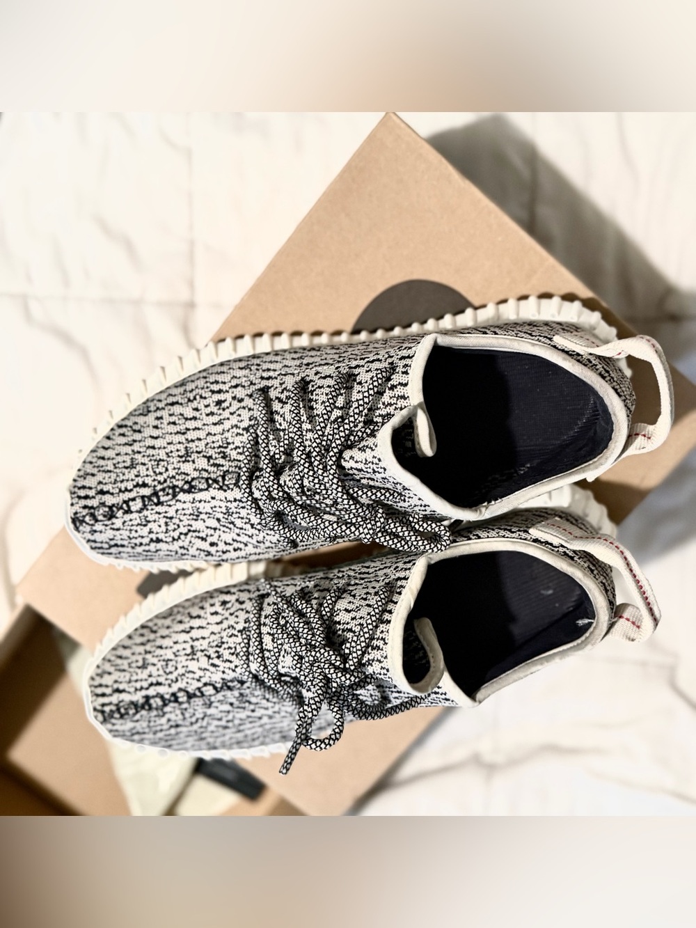 Yeezys/ Turtle Dove sneakers/ adidas